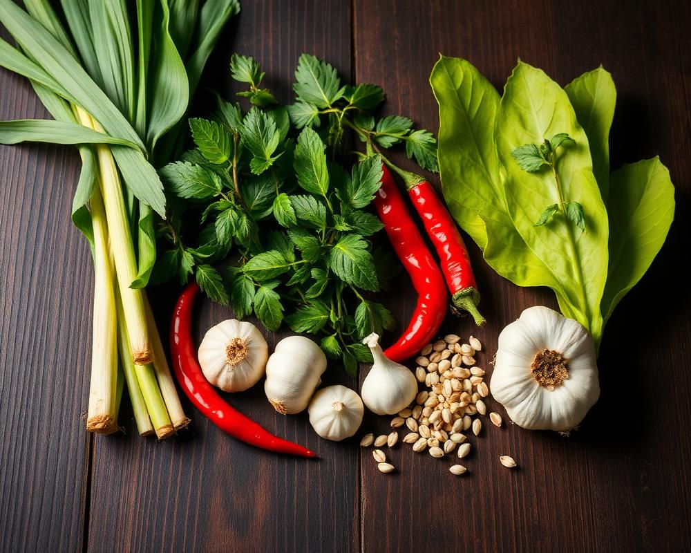 Thai herbs and spices